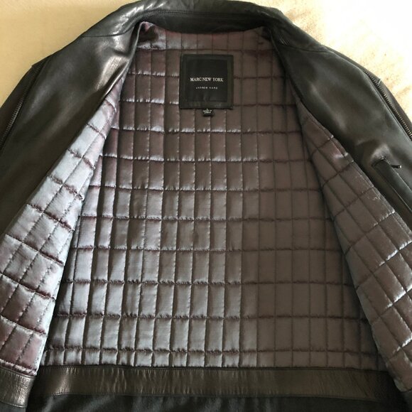 Men's Marc New York Leather Jacket - Picture 4 of 9